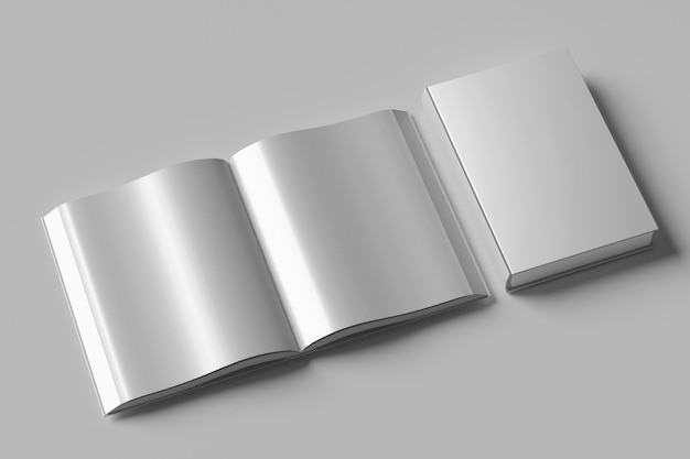 Book Magazine Mockup Blank