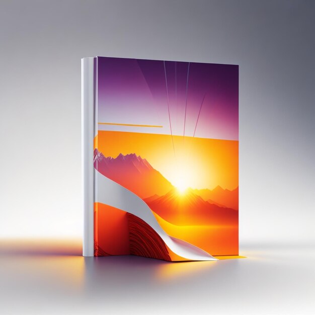 Photo book mockup