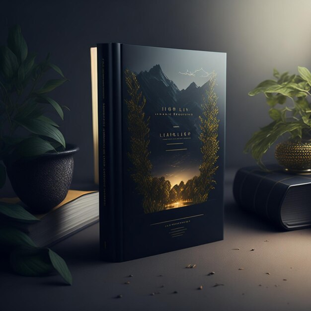 Photo book mockup