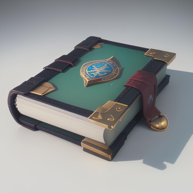 Book model idea for game icon or print