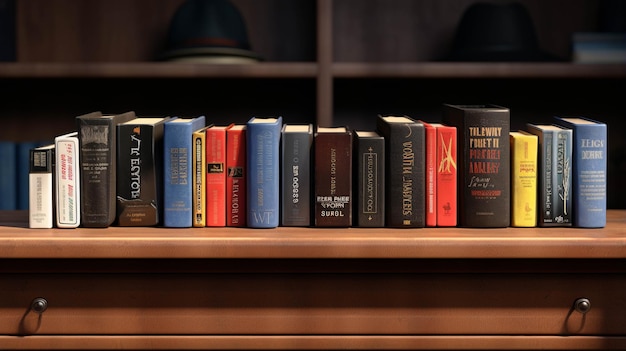 book shelf High definition photography creative wallpaper