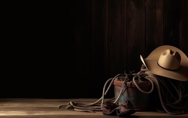 A book on a table with a rope and a book on it