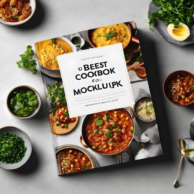 a book that says best of the food in the middle