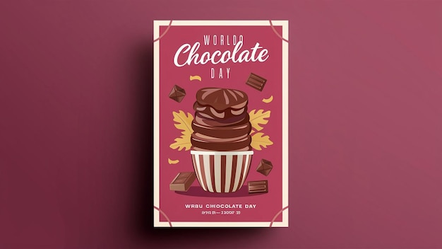 a book that says quot eat chocolate day quot on the cover