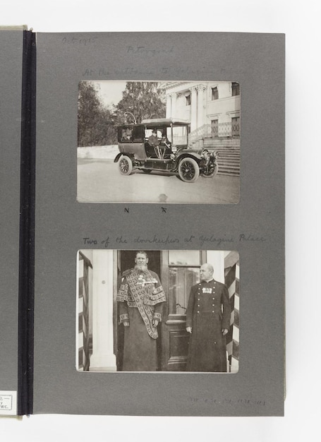 a book titled  the drive way  is open to a page that says  the old car is parked on the street