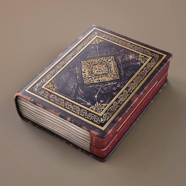 a book with arabic writing on the cover