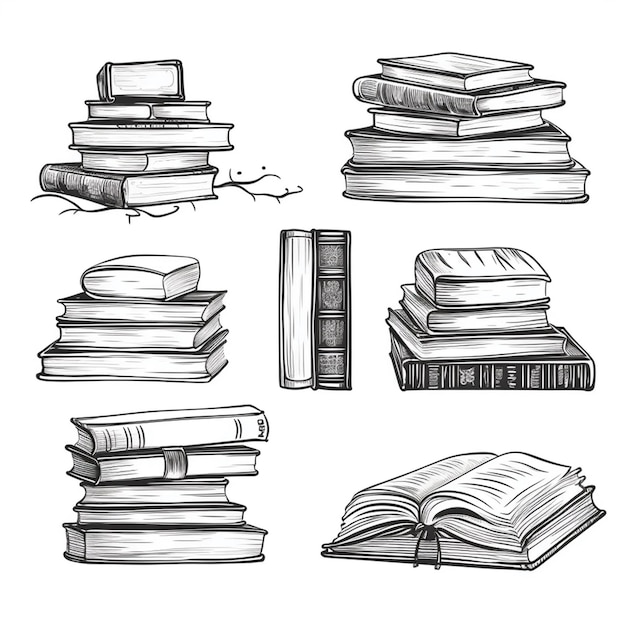 Books illustration