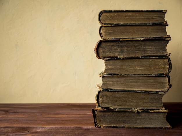 Books lying on the table