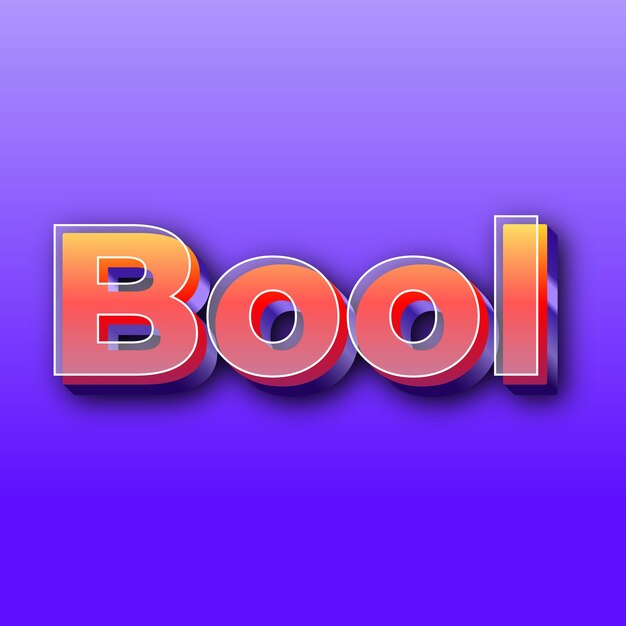 BoolText-effect JPG-gradiënt paarse achtergrondkaartfoto