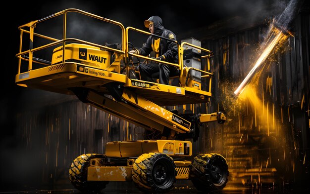 Boom Lift background