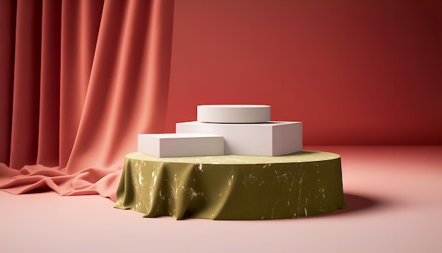 Boost Your Product Visibility with Stunning 3D Podium Renders