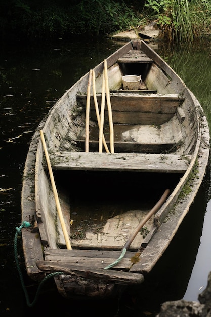 Foto boot in het water