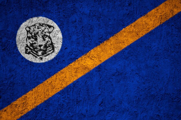 Флаг Bophuthatswana на гранж-стене