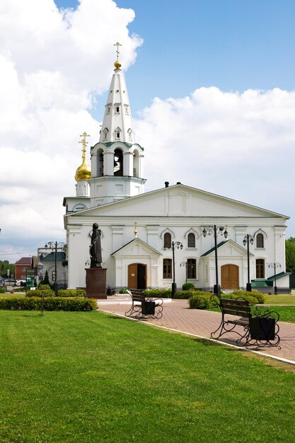 Foto bor regione di nizhny novgorod russia 30 luglio 2020 chiesa dell'icona della madre di dio il segno