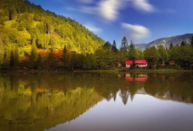 Borcka Black Lake is in Artvin city