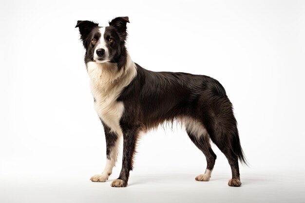 border collie dog stock image