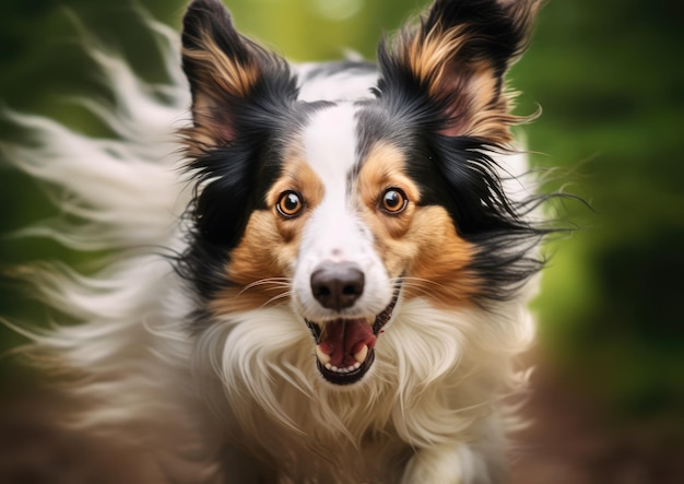 The Border Collie is a breed of herding dog