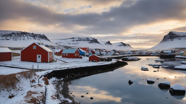 Borgarfjörður Eystriはアイスランドの東にある小さな漁村です