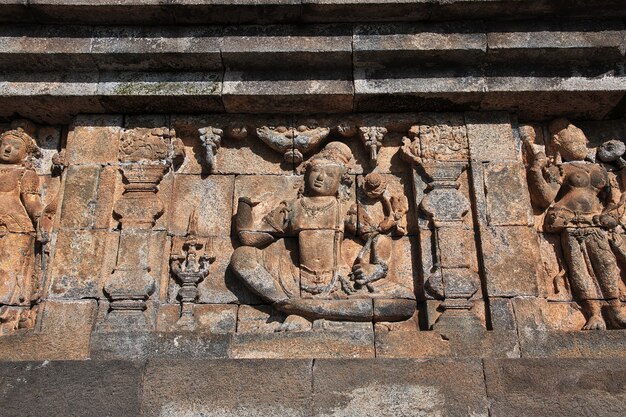 Borobudur, de grote boeddhistische tempel in Indonesië