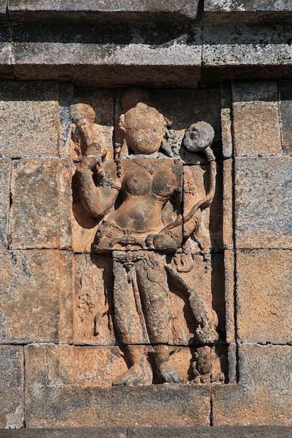 Borobudur, the great Buddhist temple in Indonesia