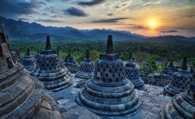 Photo borobudur indonesia taken in 2015