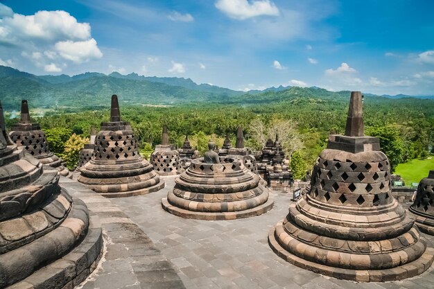 Borobudur-tempel op Java