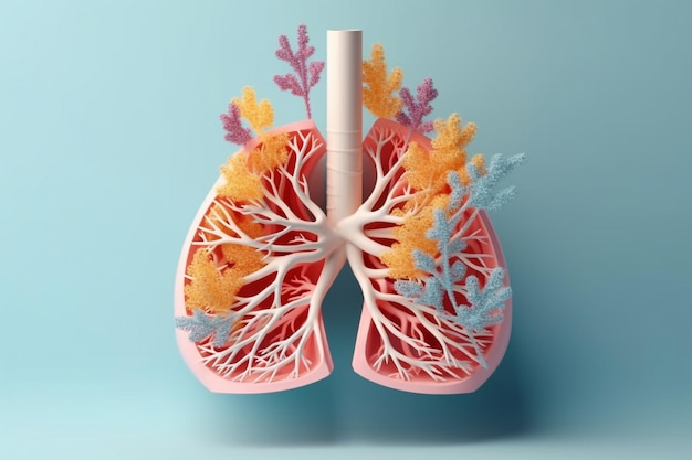 bos anatomisch longsysteemmodel