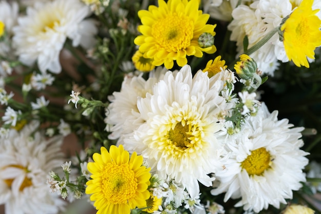 Bos van bloemen voor achtergrond