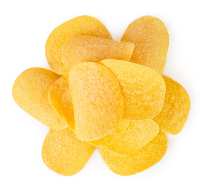 Bos van geïsoleerdei chips