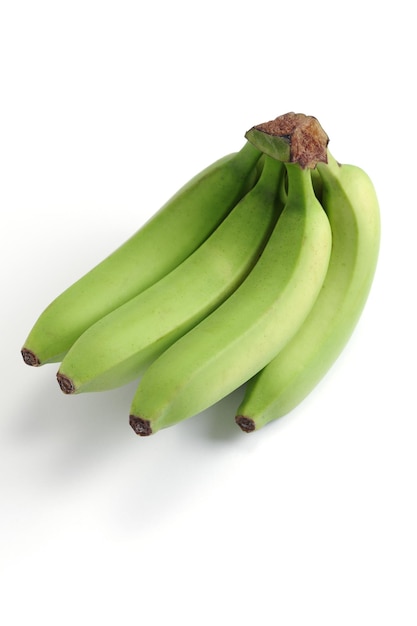 Bos van groene bananen