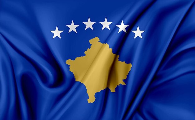 Photo bosnia flag in vector