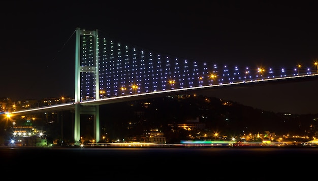 Bosphorus Bridge from Istanbul Turkey