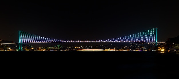 Bosphorus Bridge from Istanbul Turkey