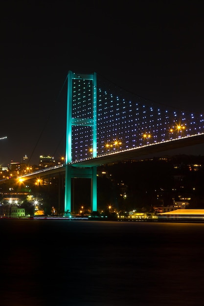 Bosphorus Bridge from Istanbul Turkey