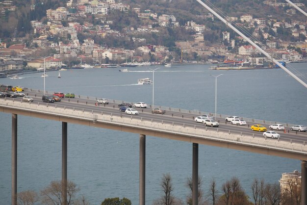 Bosporusbrug in Istanbul, Turkije