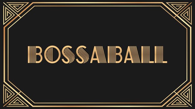 Foto bossaball jazz testo d'oro