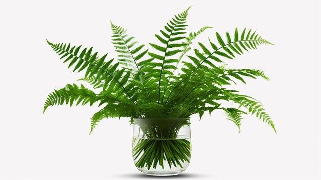 Boston Fern Plant op een doorzichtige achtergrond