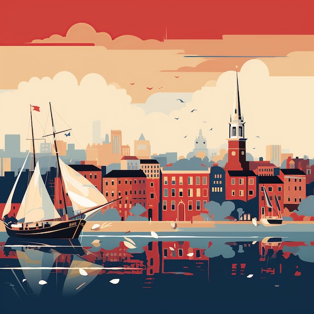 Boston's Legacy A Fusion of Colonial Roots Waterfront Vibes and Academic Brilliance