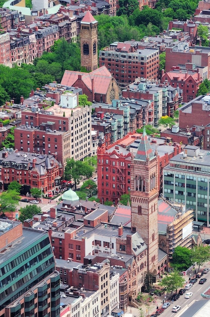 Boston Street aerial view