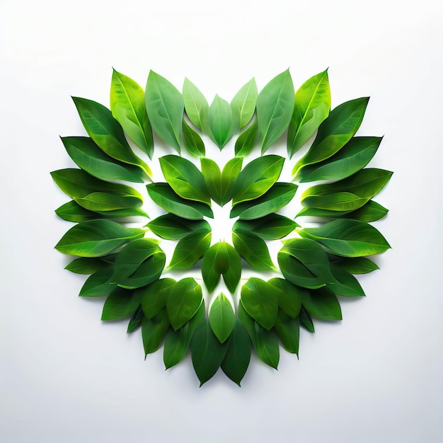 Botanic Connection Leaves Weaving Love Generative AI