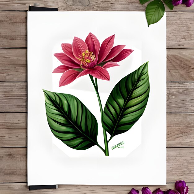 Photo botanica illustration