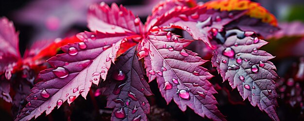 Botanical Beauty CloseUp of Cannabis Leaves in Detail Generative AI