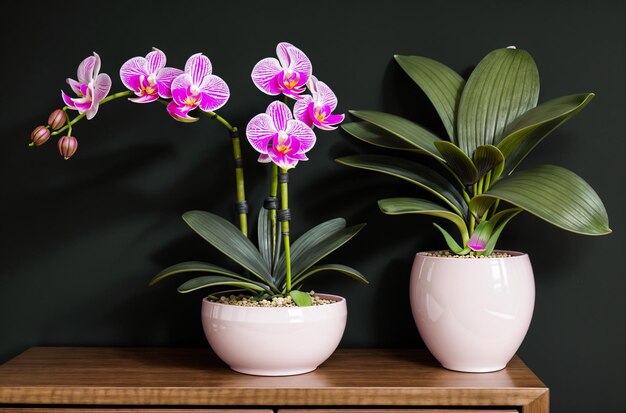 Botanical Charm Orchid Delight for Your Home