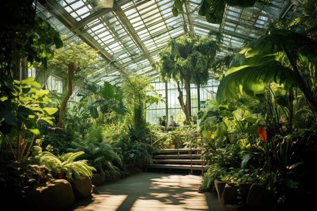 Photo botanical conservatory