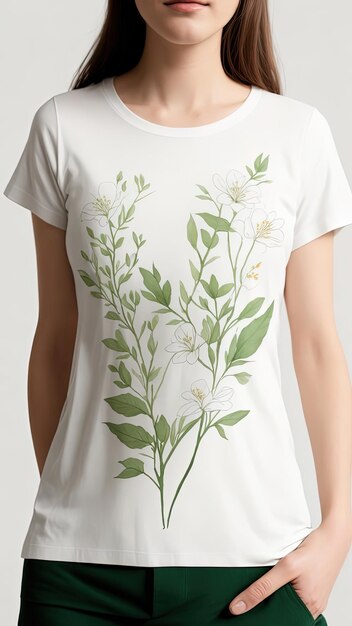 Foto botanical serenity doodle art collection per la decorazione murale