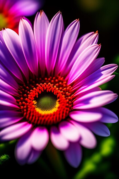 Foto botanische spektakels die de grootsheid van bloemen verkennen