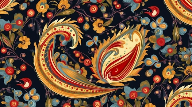 Boteh traditional design pattern