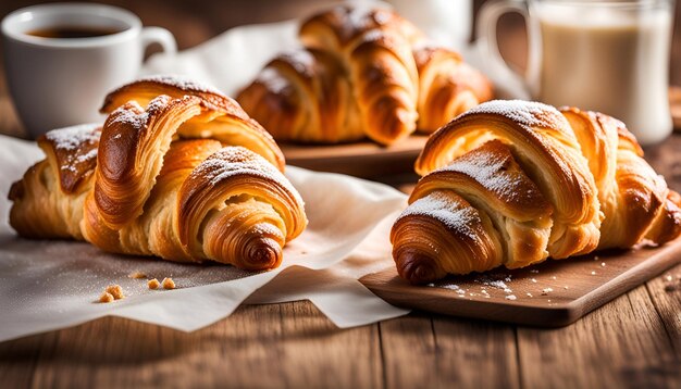 Boterige croissant