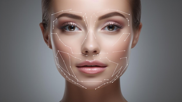 Foto procedura di iniezione di botox