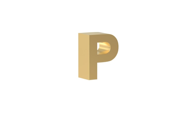 波茨瓦納普拉 (Botswana pula) 是波茨瓦納的貨幣符號,以金色3D表示.